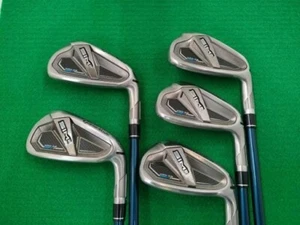 TaylorMade SIM2 MAX OS / Iron Set / Regular / Carbon Shaft TENSEI BLUE TM60 - Picture 1 of 4
