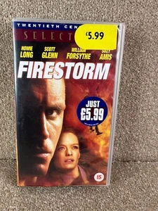 VHS Video Tape - Firestorm - Howie Long - Scott Glenn - Cert 15 - Imagen 1 de 4