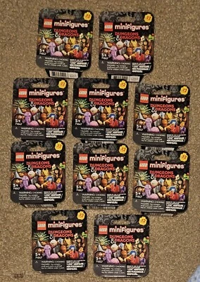 LEGO 71047 Dungeons and Dragons Minifigures  D&D - Complete Set of 10 New - Image 1 of 4