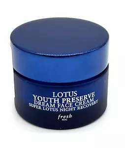 FRESH Lotus Youth Preserve Dream Face Cream Night Recovery 0.5 oz Sealed No box - Picture 1 of 6