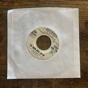 Funk Soul 45 - Terry Collins - The Show Must Go On - Kwanza Records - PROMO - Picture 1 of 4