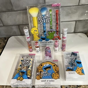 Wet n Wild Colección de Maquillaje Calle Sésamo Juego de 9 Piezas NUEVO - Imagen 1 de 9
