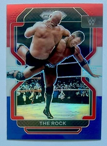 The Rock 2022 Panini Prizm WWE Red White & Blue #191 - Bild 1 von 2