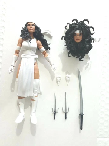 Hasbro Pulse Marvel Legends Elektra White Costume With Accessories New  & Loose Cover