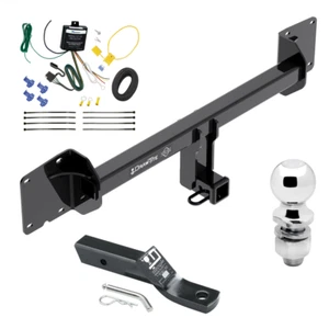 Trailer Tow Hitch For 16-23 Tesla X Complete Package w/ Wiring and 2" Ball - Picture 1 of 5