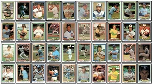 Mixed Lot of 97 Baseball Sports Cards 1980-1987 Cleveland Indians - Picture 1 of 3