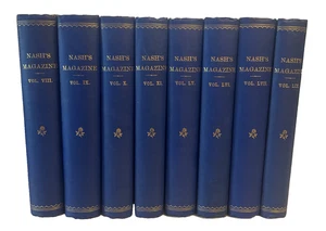 8 Volumes Nashs Pall Mall Magazine 1913 - 1917 Nash's Monthly Periodical - Bild 1 von 24