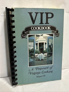 1989 Fundraising Kochbuch Potpourri Virginia American Cancer Society VIP Band 7 - Bild 1 von 6