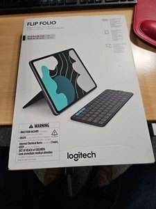 Logitech Flip Folio Keyboard Case - Picture 1 of 2