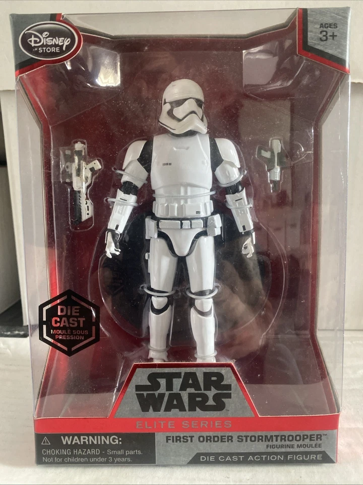 Disney Star Wars Elite Series First Order Stormtrooper Die-Cast Action Figure - Image 1 of 4