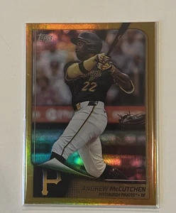 2025 Topps Flagship Collection Andrew McCutchen Gold /50 #81 - Picture 1 of 2