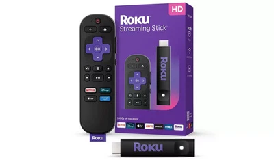Roku HD Streaming Stick HDMI WiFi Voice Remote Control Black 7716359 - Image 1 of 4