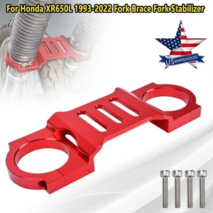 Front Fork Brace Stabilizer Aftermarket Fit For Honda XR650L 1993-24 25 XR 650 L - Picture 1 of 10