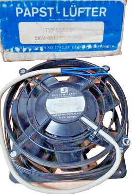 PAPST-MOTOREN TYP 5555S, 5555 S Fan 230Vac - Image 1 of 4