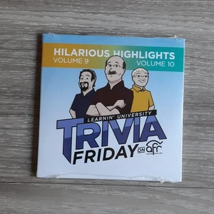 Learnin' University Trivia Friday Vol 9 & 10 CD 2023 Comedy AFR - Picture 1 of 2