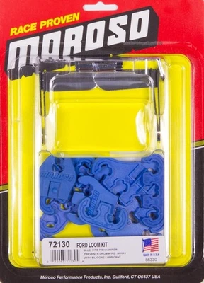 Moroso for Ford Small Block Ignition Wire Loom Kit - 7-9mm - Blue - Image 1 of 4