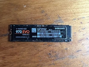 Samsung 970 EVO MZ-V7E500 500GB 2280 NVMe M.2 - Afbeelding 1 van 2