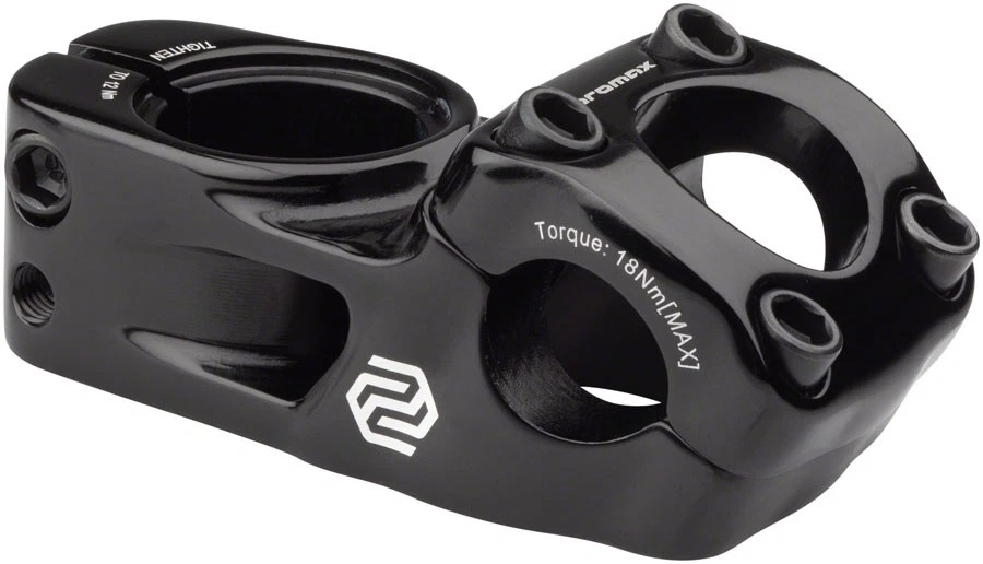 Promax Impact BMX Stem 48mm Top Load CNC-Machined 6061-T6 Aluminum Black - Image 1 of 2