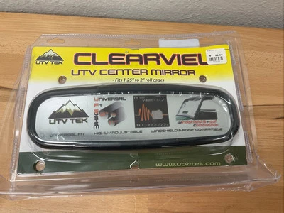 ATV TEK Clearview Universal UTV Rearview Mirror Black - Image 1 of 3