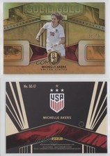 2019-20 Panini Gold Standard Solid Gold AU /79 Michelle Akers #SG-17