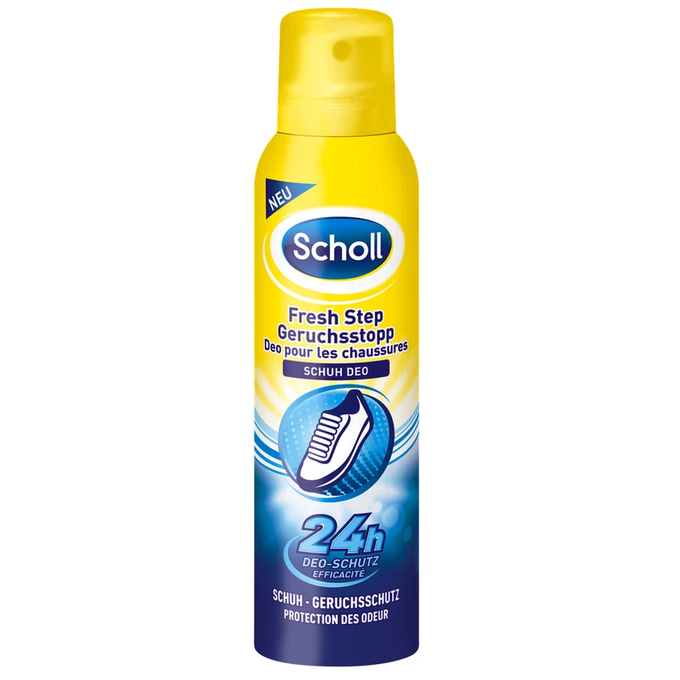 DR. SCHOLL'S 150ml Scholl 24h Deo Schutz fresh step Schuh Deo Spray Geruchsstopp