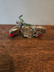 Vintage Police Motorcycle Acme Harley Davidson Red Wheels Good Old Condition - Picture 1 of 6
