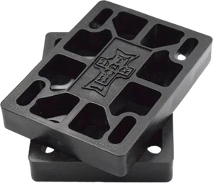 Dogtown Skateboard Truck Riser Pads 1/2" Black Set Of 2 - Picture 1 of 1