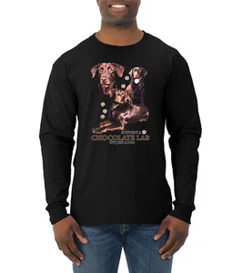 If Its Not a Chocolate Lab Men Long Sleeve Tshirt - Picture 1 of 14
