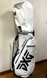 Bolsa de pie PXG 9,5" blanca/negra letra 3,0 kg 5 vías con capucha 47" compatible blanca - Imagen 1 de 20