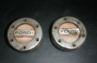 Bujes de bloqueo manual con esfera roja Ford Warn 9790 19 estrías F150 Bronco vintage años 70 Foto 1 de 4