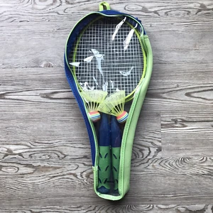 Franklin Sports Kids Badminton Racket Set - Smashminton Kids One Size Pack - Picture 1 of 8
