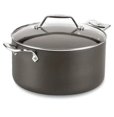 All-Clad Essentials Hard Anodized Nonstick 4-qt soup Pot with Lid