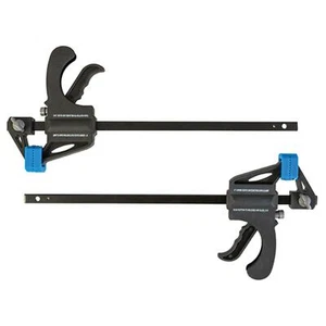 2 x Quick Grip Mini Klemmen Holzarbeiten 6" 150mm Set Silverline 250115 - Bild 1 von 6