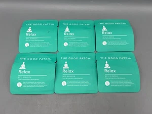 The Good Patch - Relax - Lot of 6 - Free Shipping! Calm Rest Relax - Picture 1 of 2