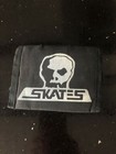 Vintage 1980s Skull Skates Wallet Skateboarding Punk Original