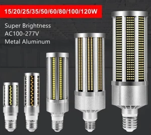 1x E27 E39 LED Glühbirne Maisbirne Hochleistungs Lampe 15W 20W 50W 80W 100W-240W - Bild 1 von 22