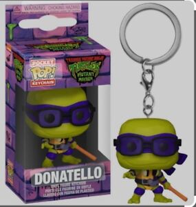 *** FUNKO POP! KEYCHAIN: Teenage Mutant Ninja Turtles - Donatello ***