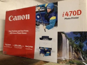 Canon i470D Photo Printer Inkjet Desktop Brand New Open Box. Never Used - Picture 1 of 4