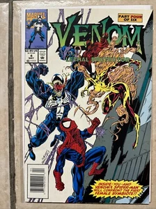 PROTECTOR VENOM LETHAL #4 VERSIÓN QUIOSCO PRIMERA APARICIÓN SCREAM MARVEL 1993 - Imagen 1 de 5