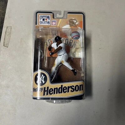 Figura MCFARLANE MLB COOPERSTOWN SERIE 8 YANKEES RICKEY HENDERSON 2011 SELLADA Foto 1 de 2