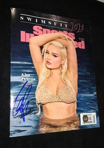 Kim Petras signed SI swimsuit magazine Sports Illustrated 2023 Beckett BAS sexy - Picture 1 of 3