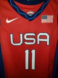 Nike Tokyo Olympics Team USA Basketball #11 Delle Donne Jersey CZ0731 SZ Medium - Picture 1 of 9