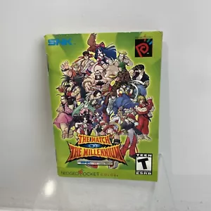 SNK Neo Geo Pocket Color SNK vs CAPCOM The Match of the Millennium Manual ONLY! - Picture 1 of 7
