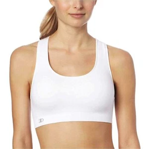 CHAMPION Seamless RACERBACK Sports Bra style 2900 White [SMALL] New w/Tags - Picture 1 of 8