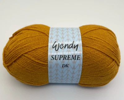 Wendy Supreme DK Wool Yarn 100g Ball Premium Various Colour 295m 4mm Needle Size - Image 1 of 4