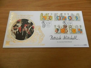1998 65oth ANIVERSARIO LA ORDEN MÁS NOBLE DE LA LIGA SEDA BENHAM FDC - FIRMADO - Imagen 1 de 7