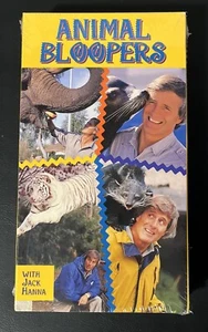 Animal Bloopers With Jack Hanna VHS 1994- New & Sealed - Picture 1 of 6