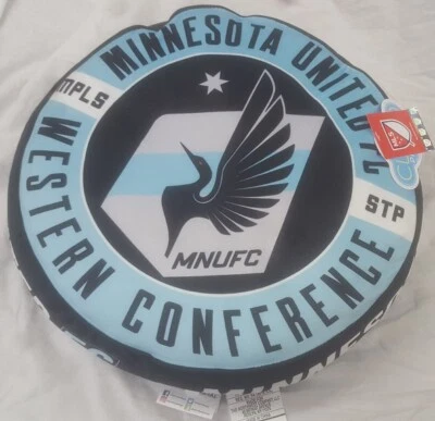 明尼苏达联队 FC 15 英寸云顶枕头 - MLS — 第 1/2 张图片