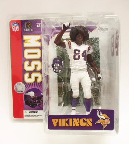 McFarlane NFL Series 13 Randy Moss #84 Minnesota Vikings Afro Variant Cover