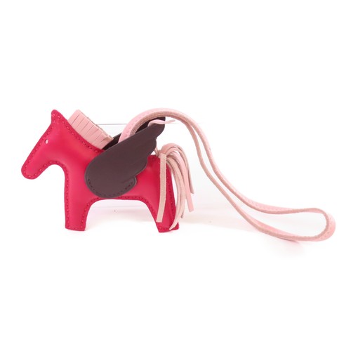 HERMÈS HERME Rodeo Pegase PM Charm Pelle Veloce